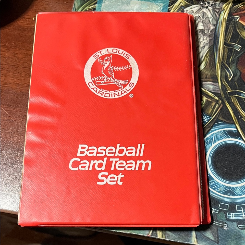 St. Louis Cardinals Red Baseball Card Team Set
